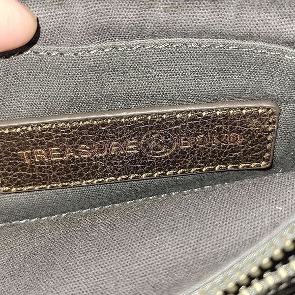 Treasure and Bond Leather Grommet Wristlet Wallet - Picture 10 of 10